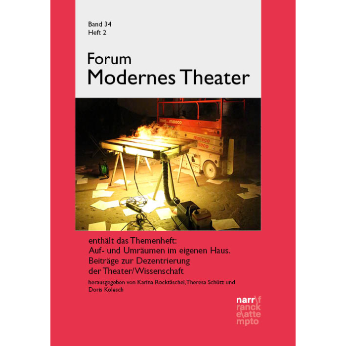 Cover Forum Modernes Theater 2023