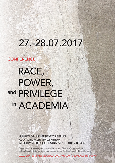 Poster Race, Power, Privilege
