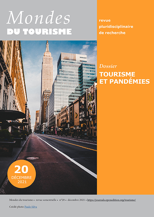 Cover Journal Monde de Tourisme