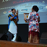 Recive Award at Filmfestival Documentery & Shorts International - Jakarta 2016